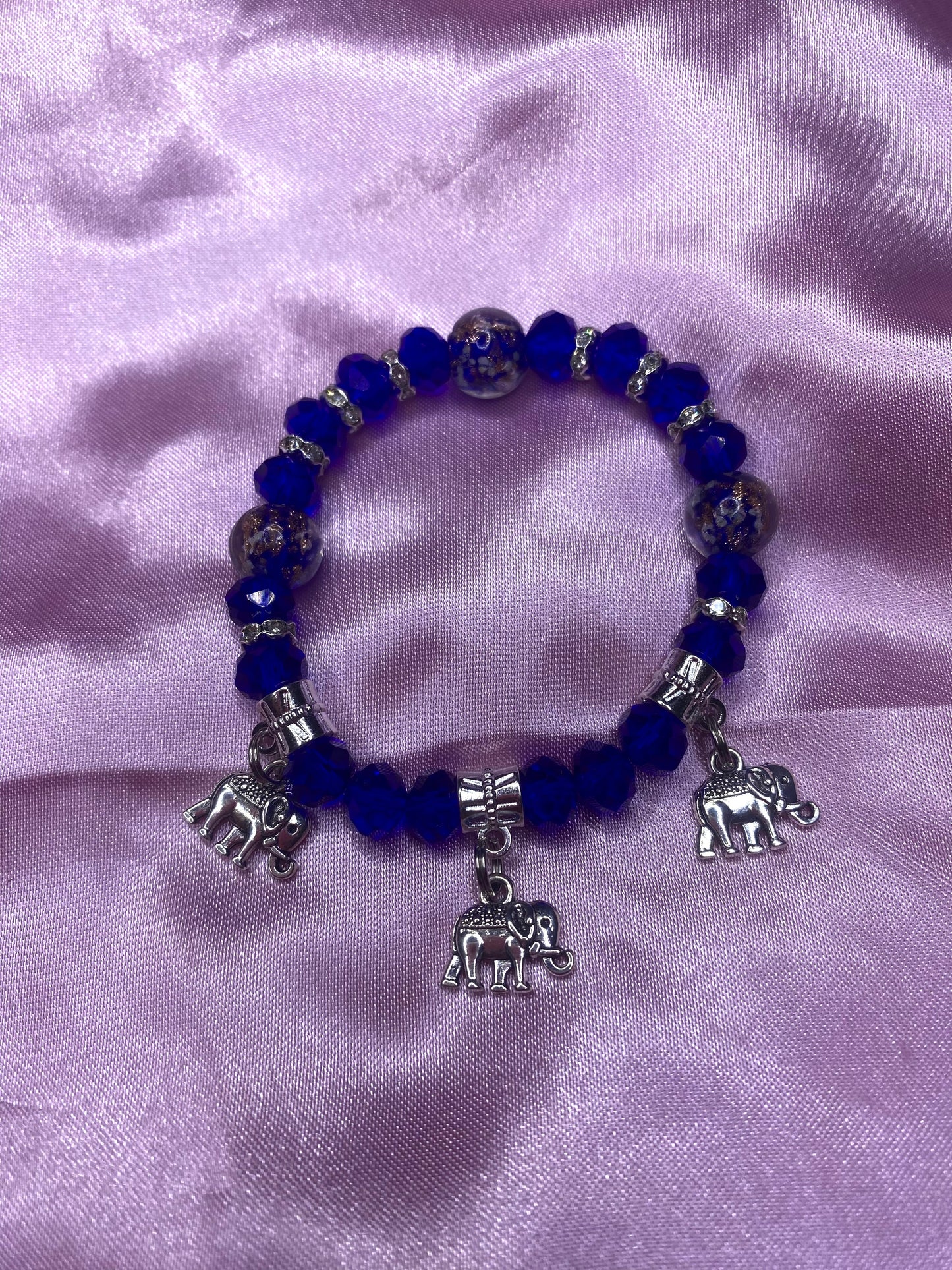 Sparkly Blue Elephant